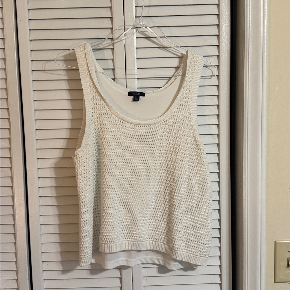 Simply Vera Vera Wang Cream Knit Top